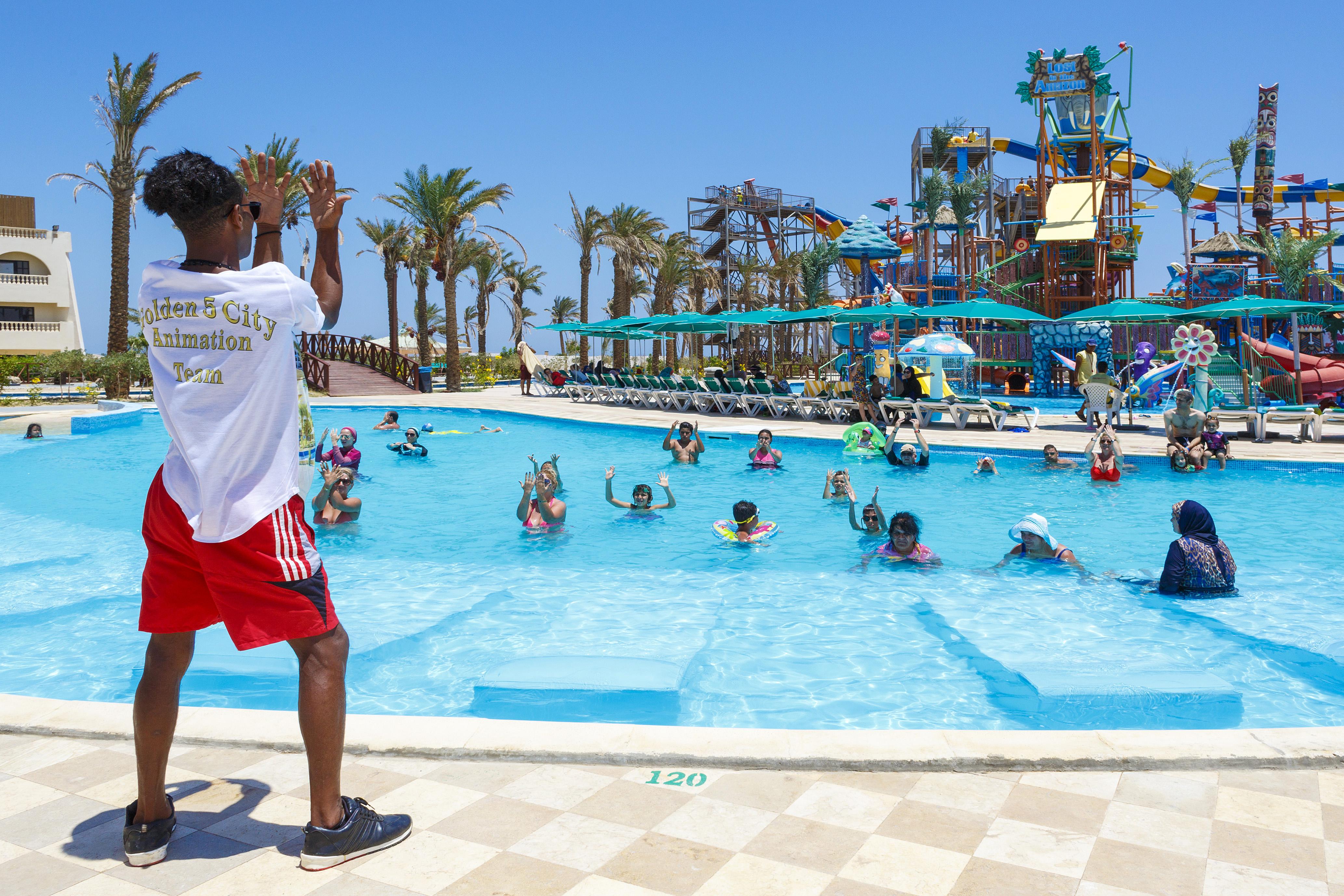 الغردقة Crystal Beach Resort & Aqua Park المظهر الخارجي الصورة